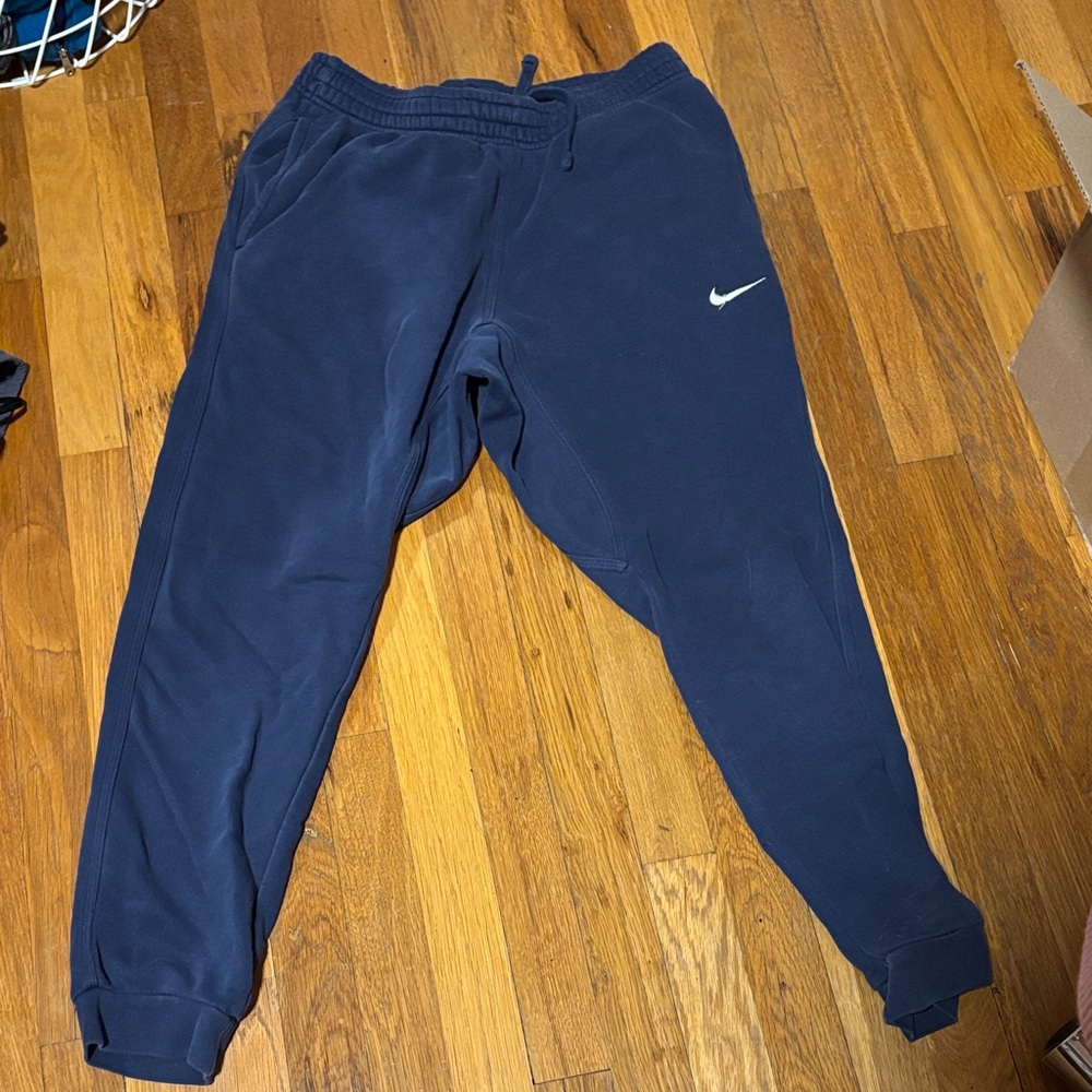 Nike mens navy Blue Joggers